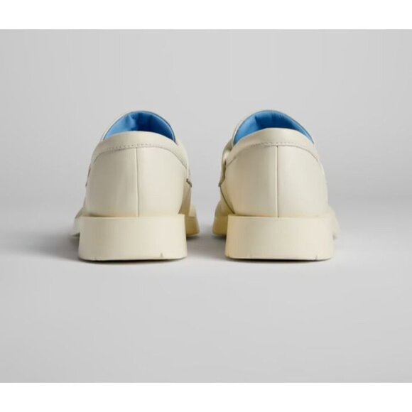 CamperLab Mil 1978 Padded Leather Loafers 37 US 7 Womens Ivory Camper Lab $245 - Picture 12 of 13
